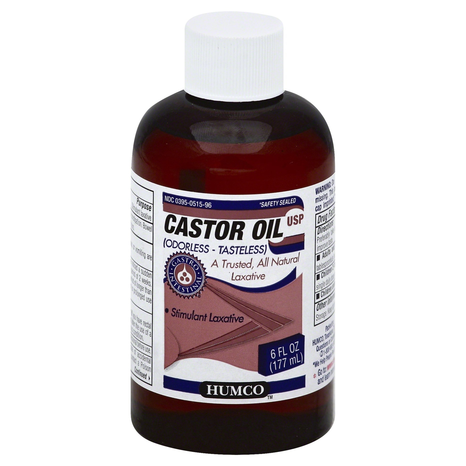 slide 1 of 1, Humco Castor Oil, 6 oz