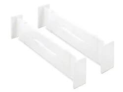 Whitmor Adjustable Drawer Dividers - Set Of 2