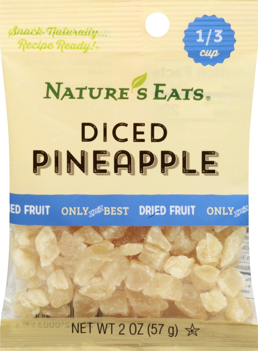 slide 1 of 7, Nature's Eats Dried Fruit 2 oz, 2 oz