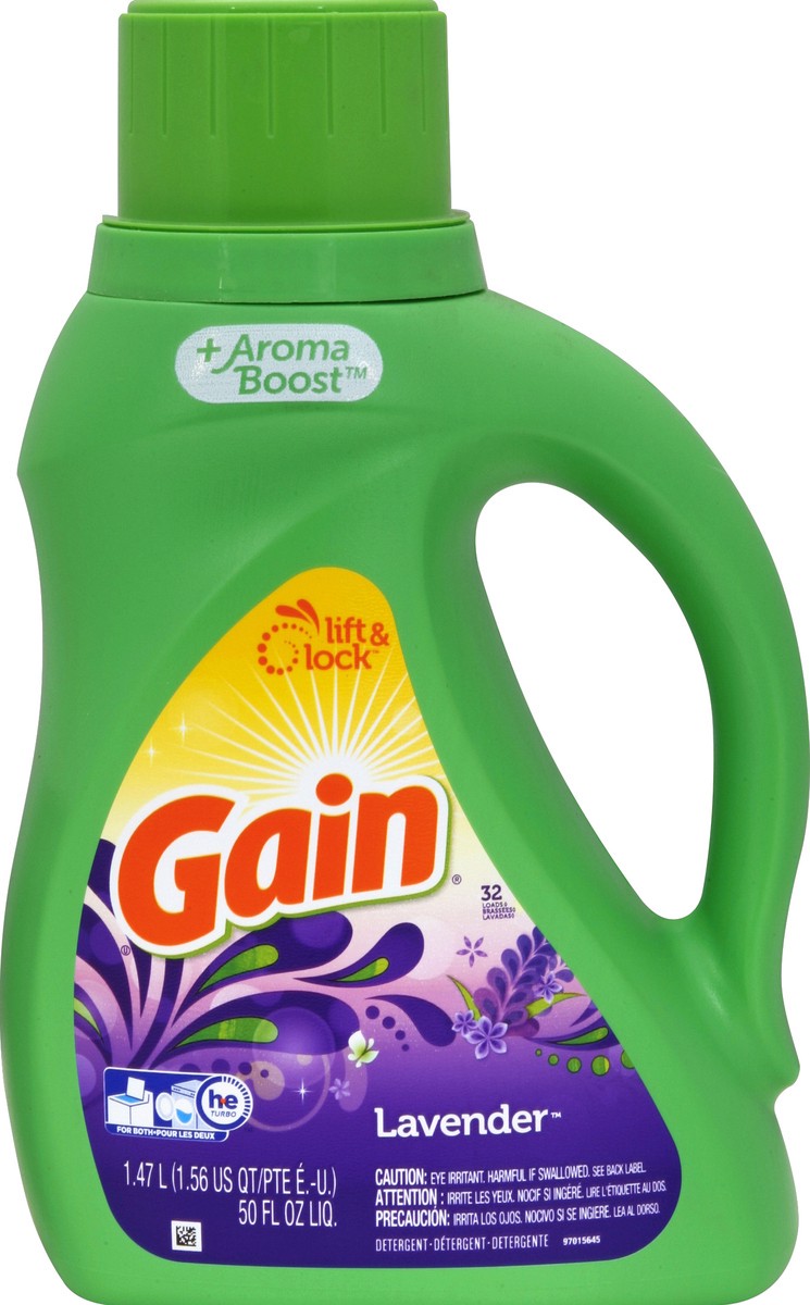 slide 1 of 3, Gain Detergent 1.47 lt, 1.47 liter