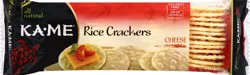 KA-ME Rice Crackers, Cheese