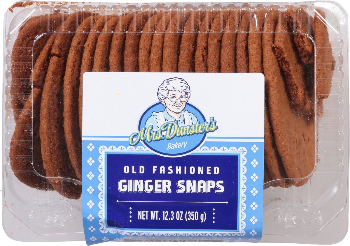 slide 9 of 9, Mrs. Dunster's Mrs.dunsters Gingersnap Cookie - 12.3 OZ, 12.3 oz