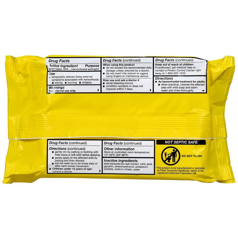 slide 2 of 5, Walgreens Pre-Moistened Medicated Wipes, 48 ct