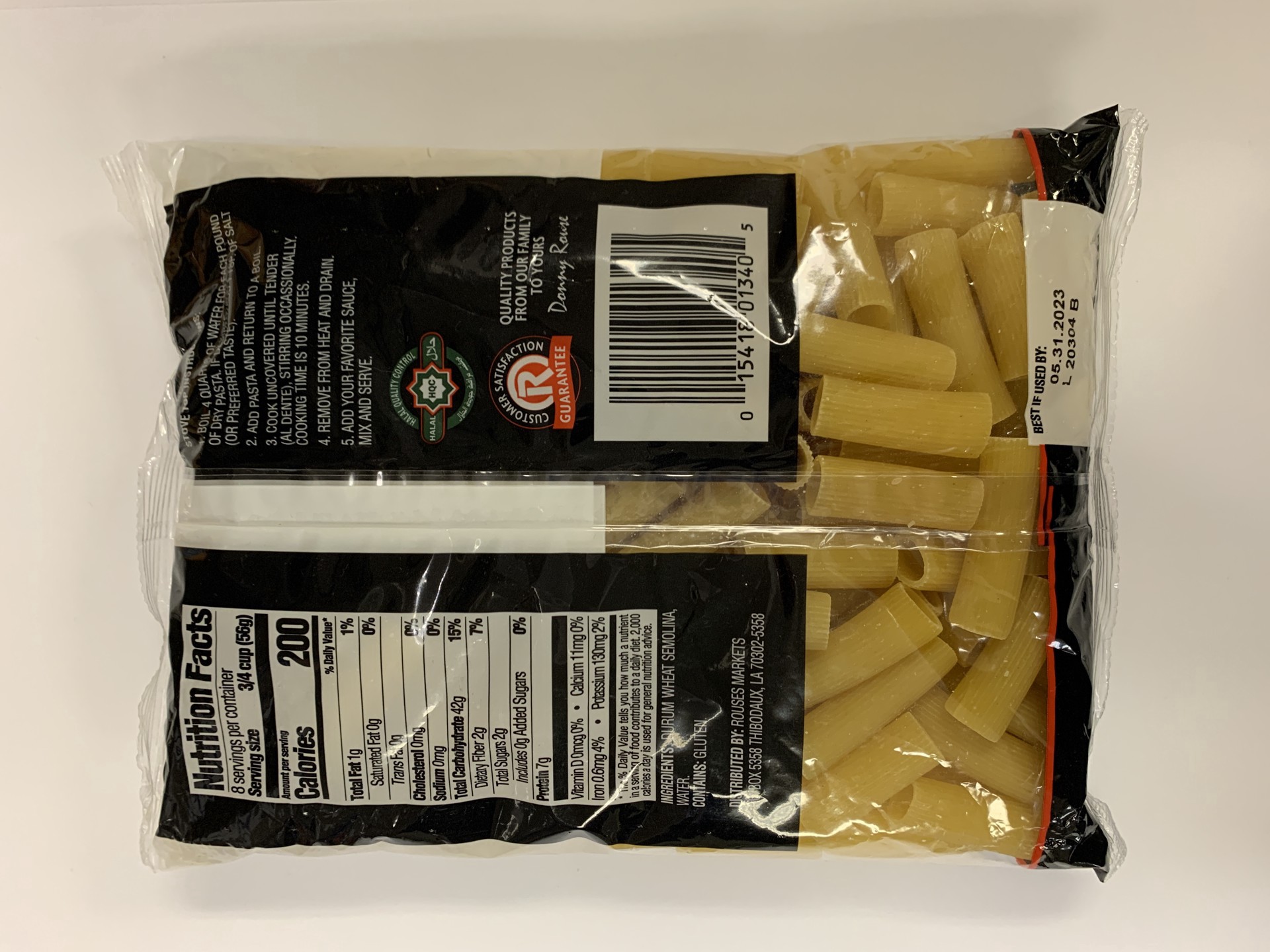 slide 2 of 2, Rous Ital Rigatoni - 16 oz, 16 oz