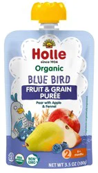 Holle Blue Bird Pear Apple & Fennel Pouch