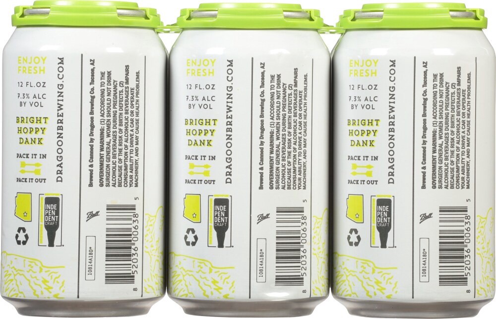 slide 1 of 2, Dragoon Ipa 6pk, 6 ct; 12 oz