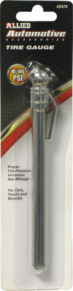 slide 1 of 1, Allied Automotive Accessories 100 PSI Tire Gauge, 1 ct