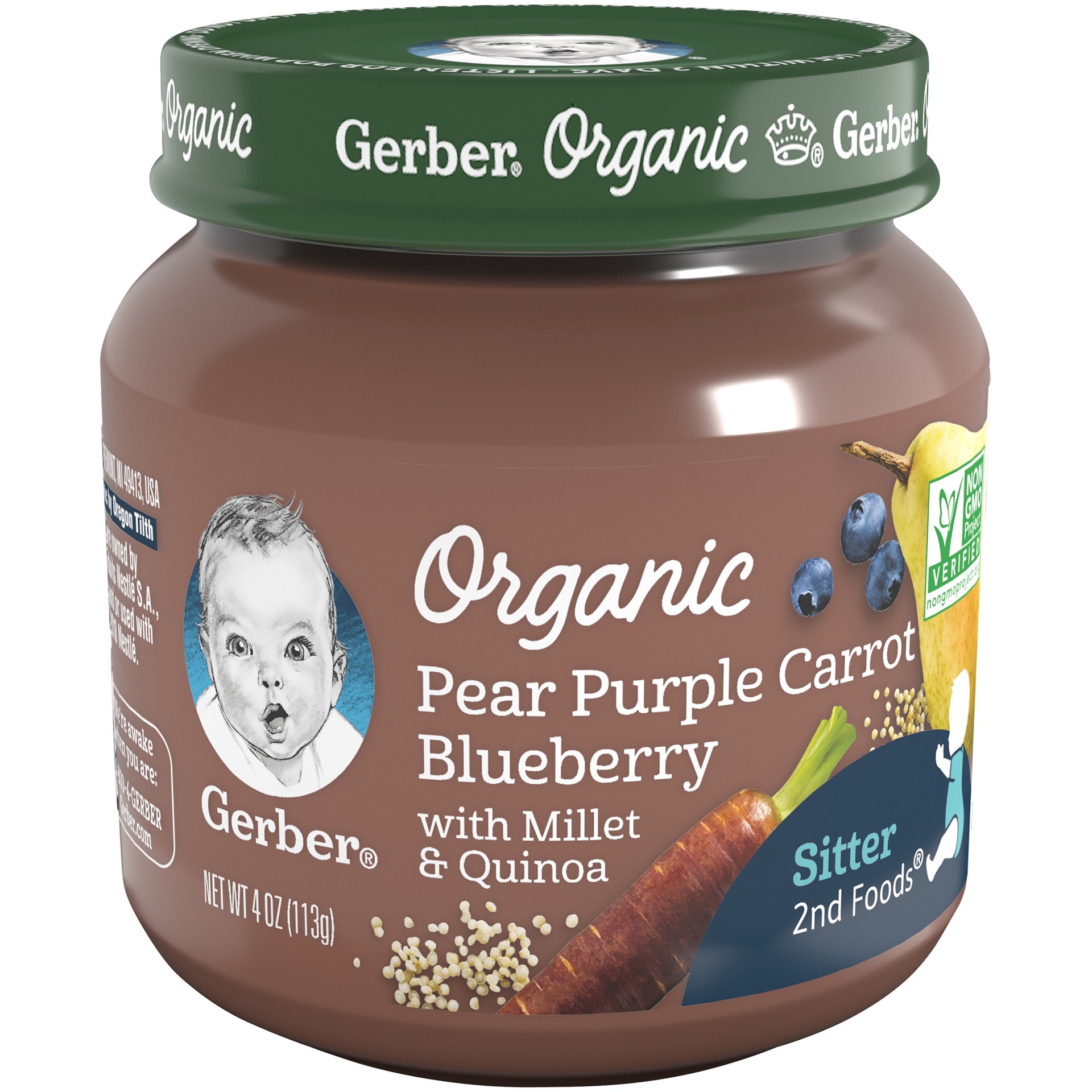 slide 1 of 5, Gerber Baby Food, 1 ct