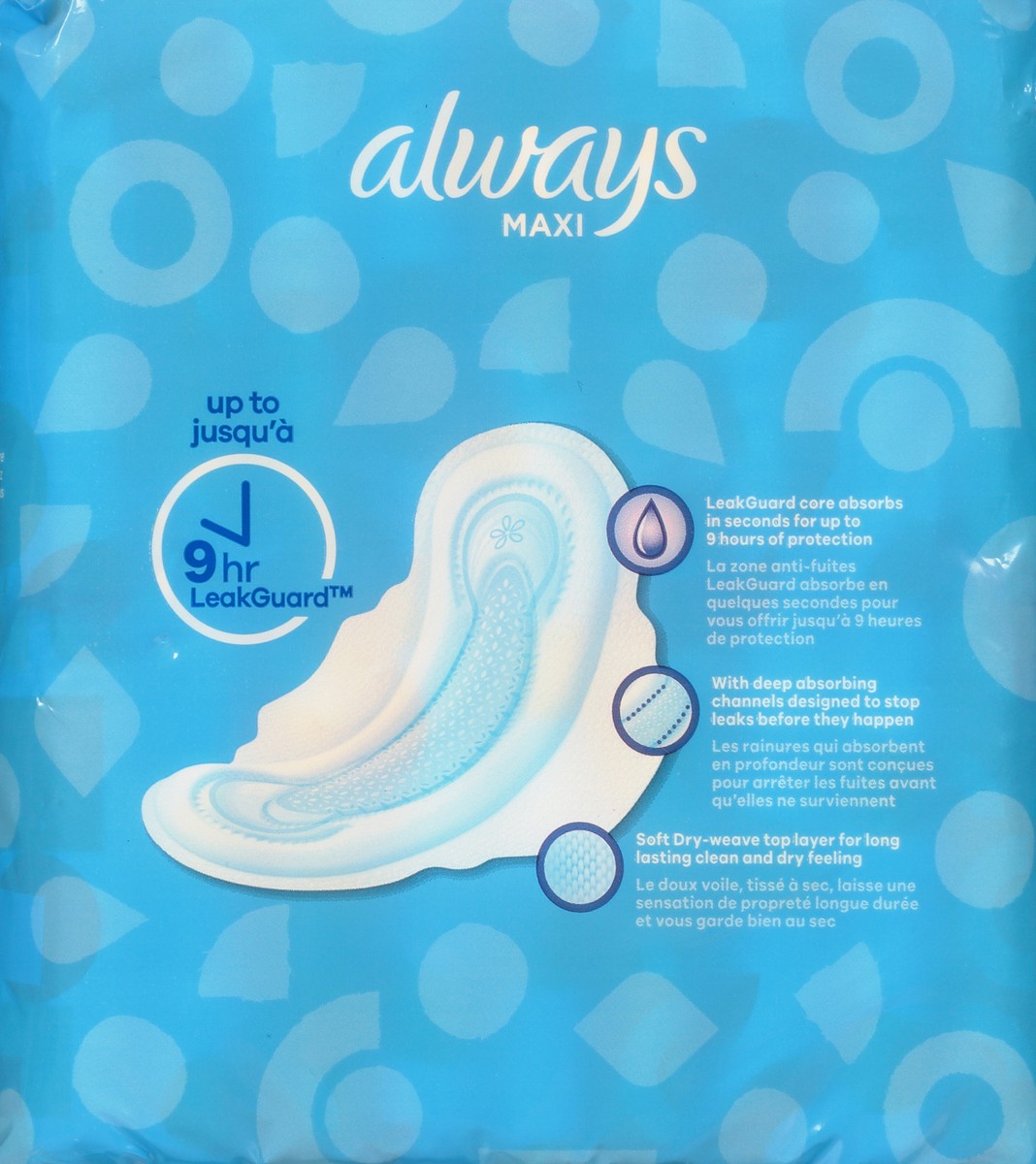 slide 2 of 11, Always Maxi Size 1 Regular Pads 18 ea, 18 ct