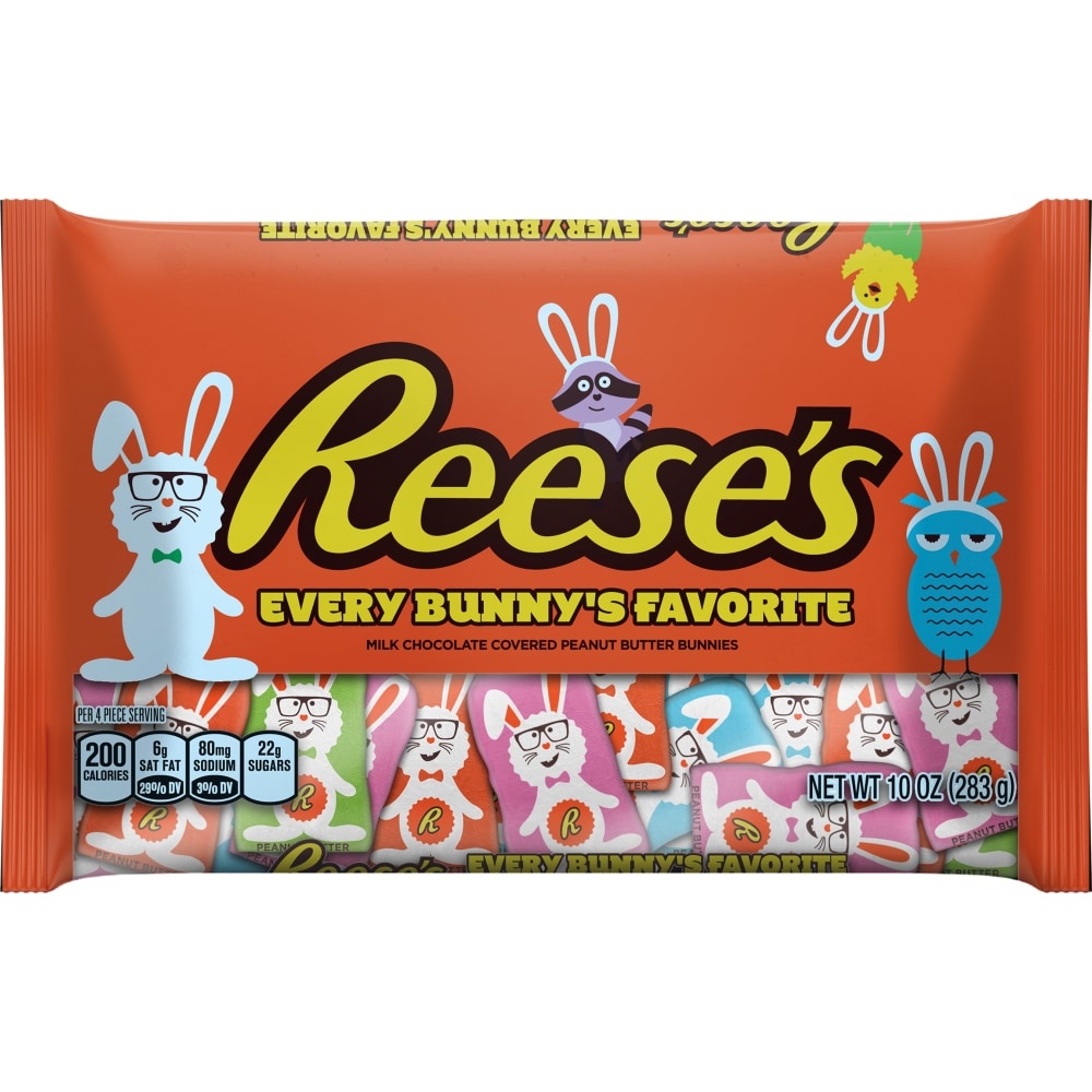 Reeses Easter Milk Chocolate Covered Peanut Butter Bunnies 10 Oz Shipt