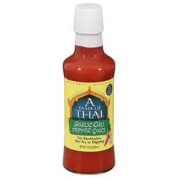 A Taste of Thai Garlic Chili Pepper Sauce 7 fl oz