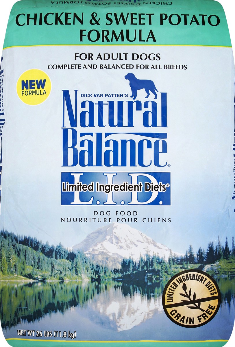 slide 1 of 8, Natural Balance Dog Food 26 lb, 26 lb