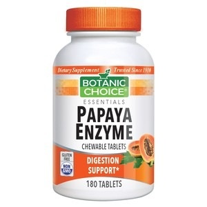 slide 1 of 1, Botanic Choice Papaya Enzyme 180 ea, 180 ct