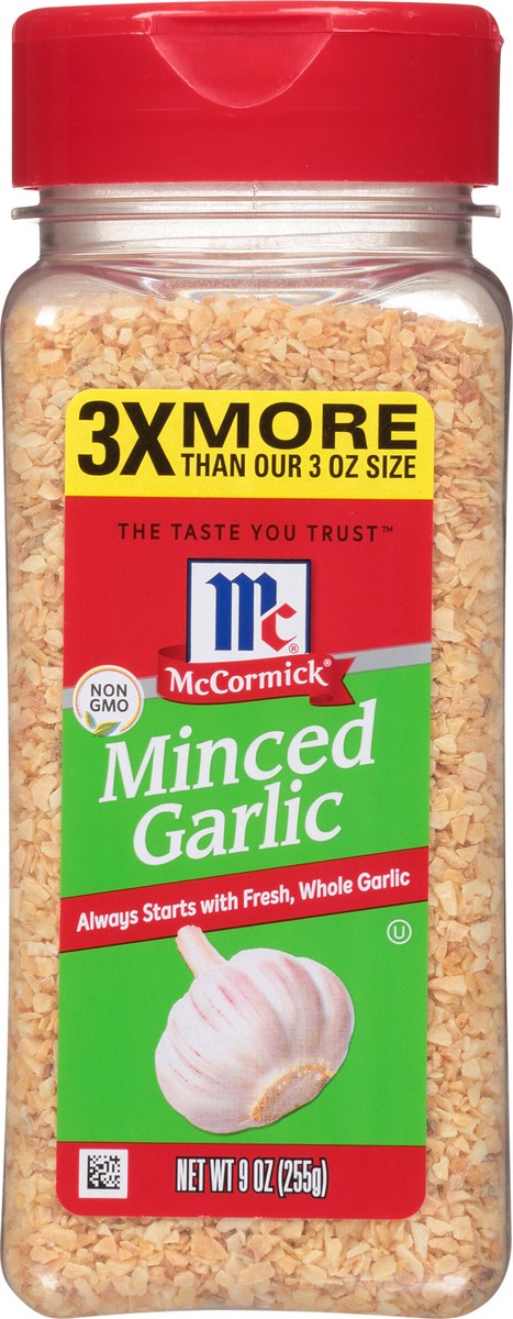 slide 9 of 9, McCormick Garlic - Minced, 9 oz, 9 oz