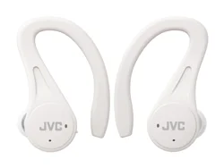 JVC TWS Sport Clip Wireless Headphones, White