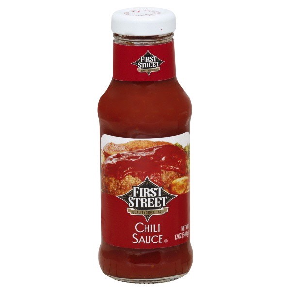 slide 1 of 1, First Street Chili Sauce, 12 oz