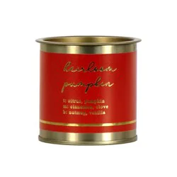 Holiday Home Tin Candle Heirloom Pumpkin