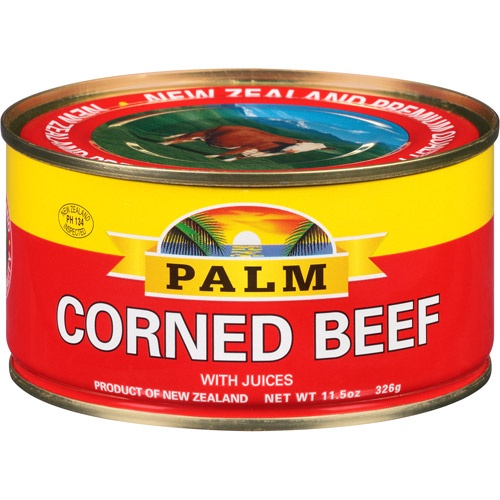 slide 1 of 1, Palm Corned Beef with Juices, 11.5 oz