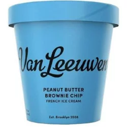 Van Leeuwen Peanut Butter Brownie Chip Ice Cream