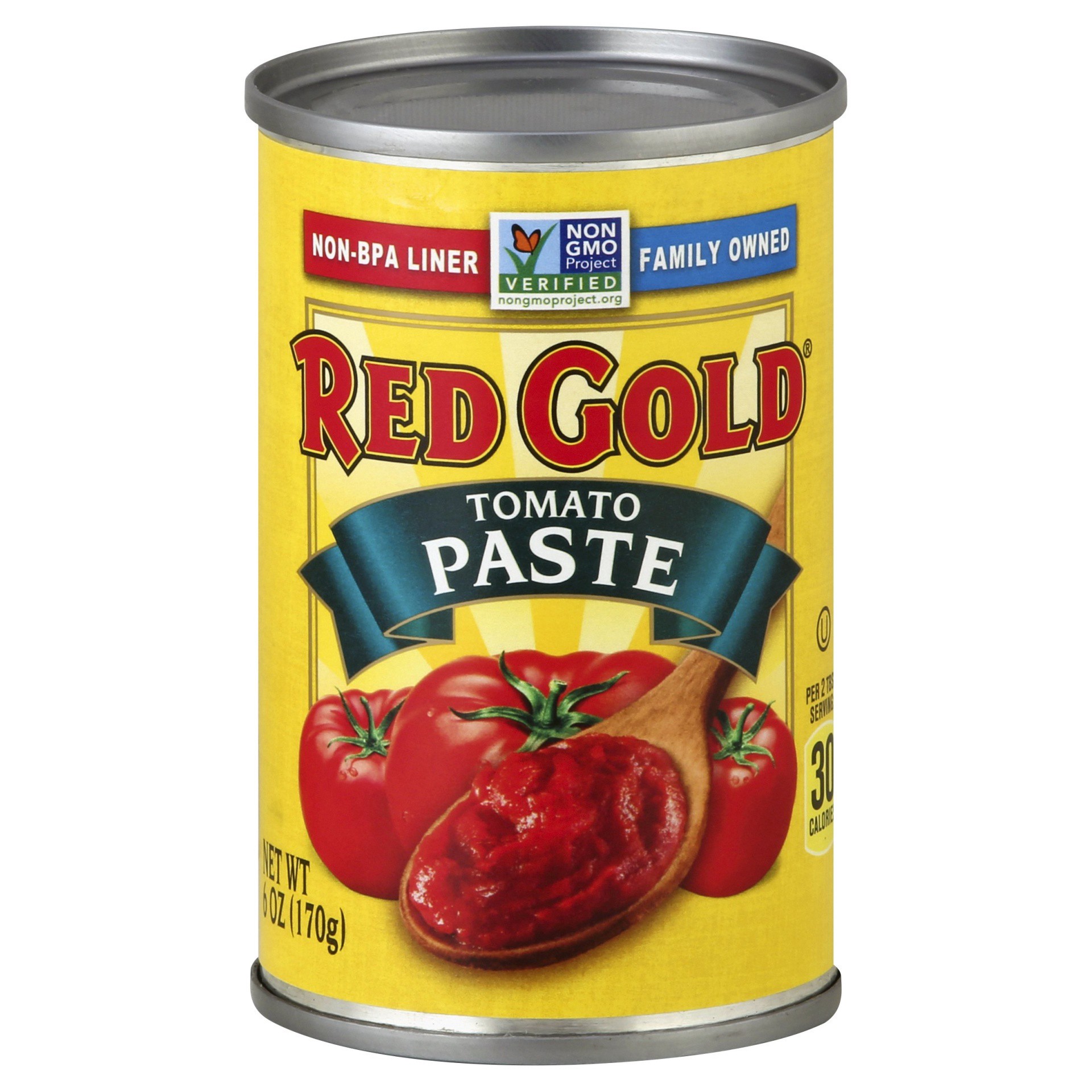 slide 1 of 7, Red Gold Tomato Paste 6 oz. Can, 6 oz