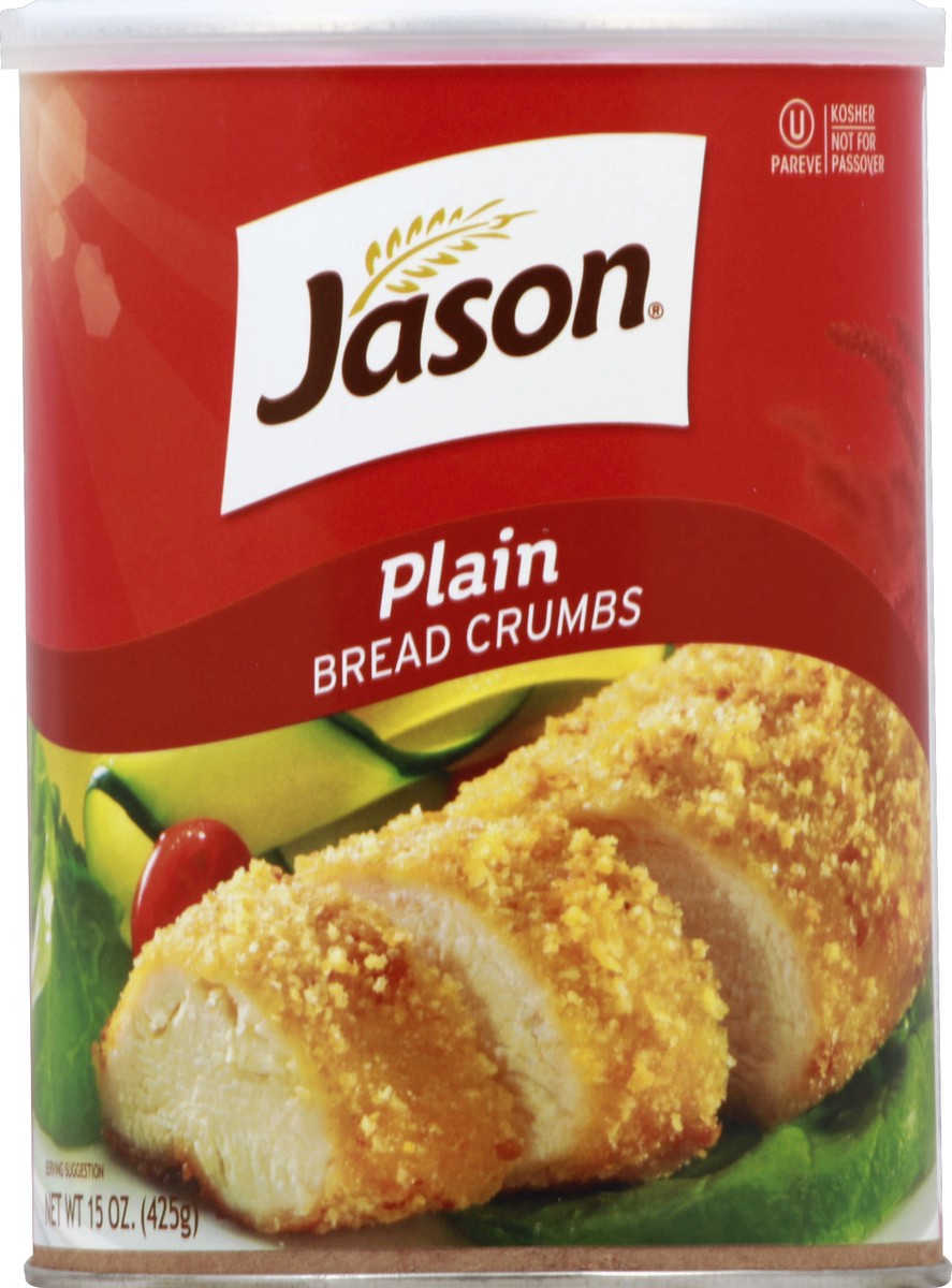 slide 2 of 3, Jason Plain Bread Crumbs 15 oz, 15 oz