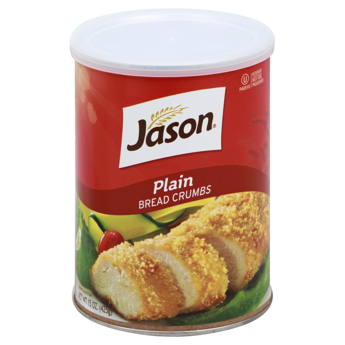 slide 3 of 3, Jason Plain Bread Crumbs 15 oz, 15 oz