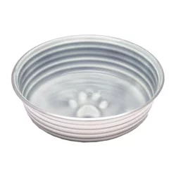 Loving Pets Small Parisian Grey Pet Bowl