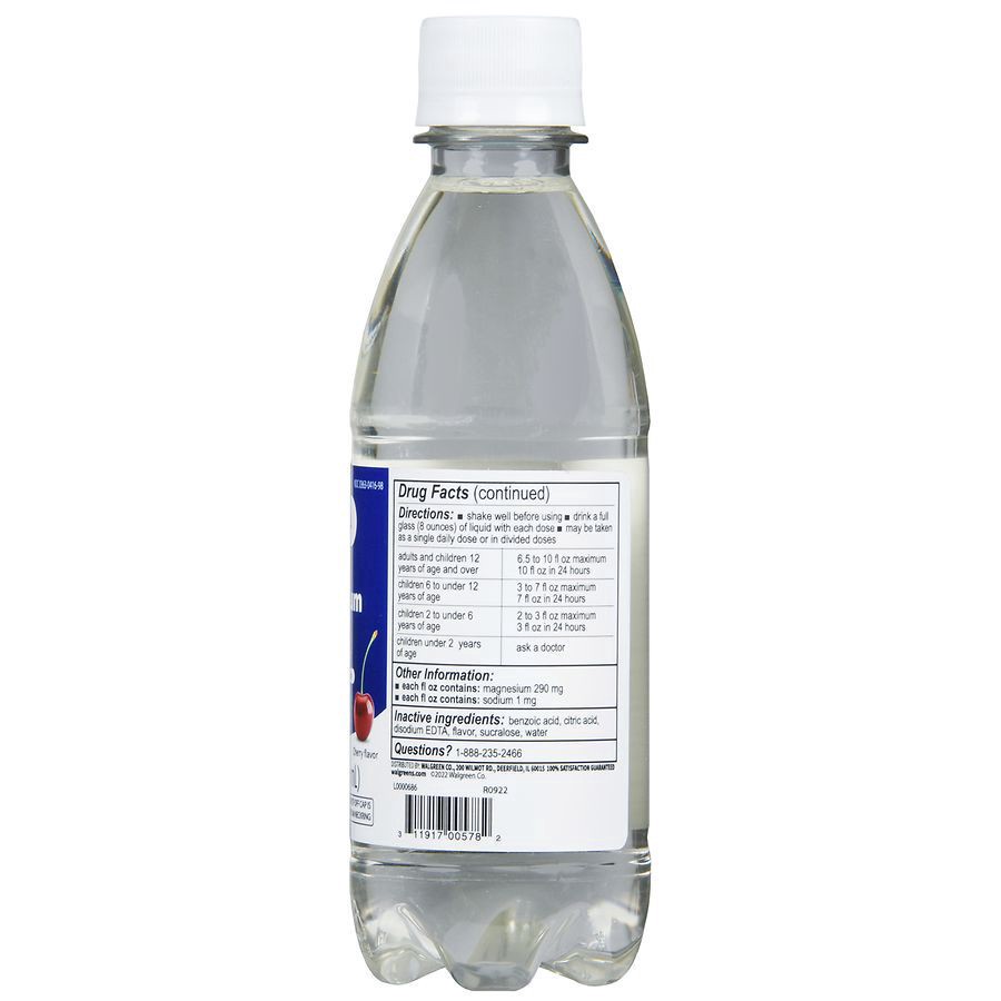 slide 4 of 5, Walgreens Magnesium Citrate Cherry, 10 fl oz
