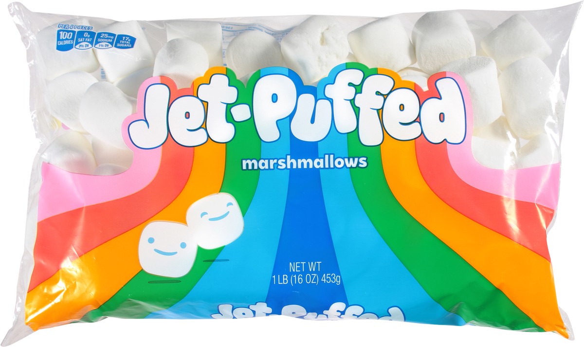 slide 2 of 9, Jet-Puffed Marshmallows, 1 lb Bag, 1 lb