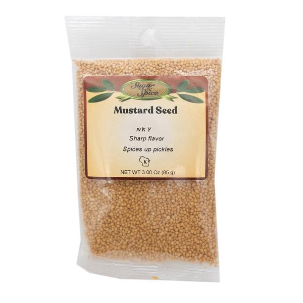 slide 1 of 1, Sugar ‘N Spice Inc. Sugar N Spice Mustard Seed - 3 oz, 3 oz