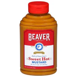 Beaver Brand Sweet Hot Mustard 13 oz