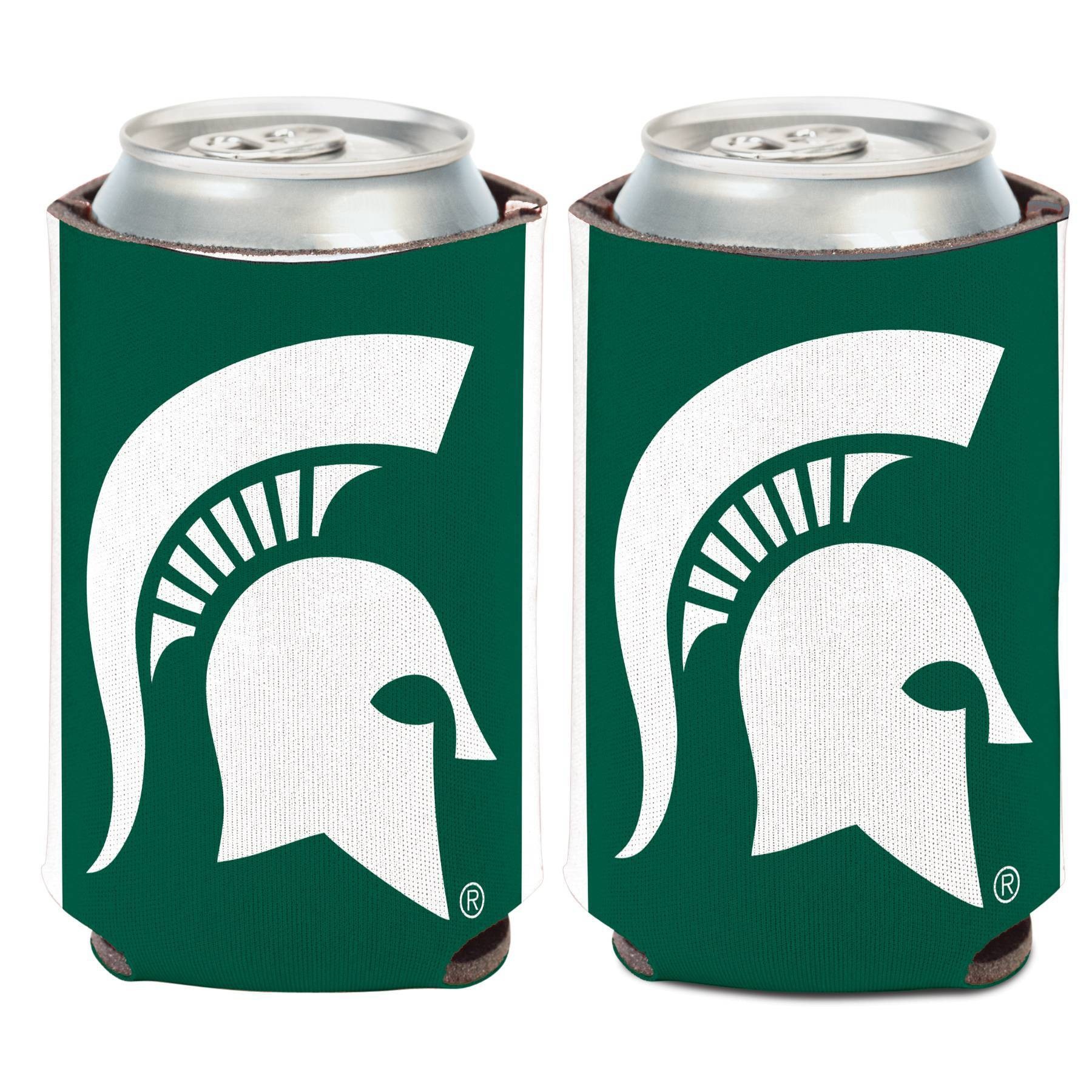 slide 1 of 1, NCAA Michigan State Spartans Logo Can Cooler, 1 ct