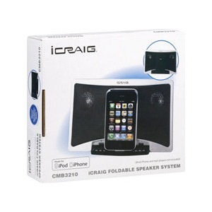 slide 1 of 1, iCraig Foldable Speaker System, 1 ct