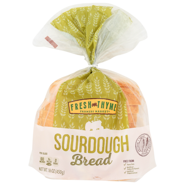 slide 1 of 1, Fresh Thyme Sourdough Bread, 16 oz