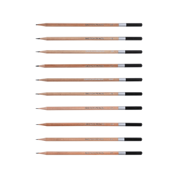 slide 3 of 8, Brea Reese Graphite Pencils, Gray, Pack Of 10 Pencils, 10 ct