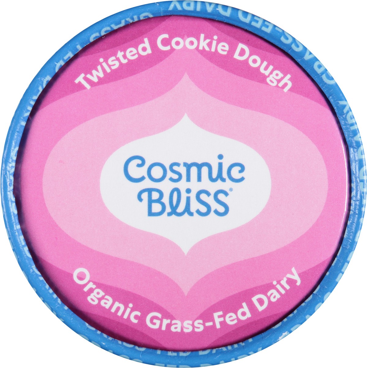 slide 8 of 14, Cosmic Bliss Organic Twisted Cookie Dough Ice Cream 14 fl oz, 14 fl oz