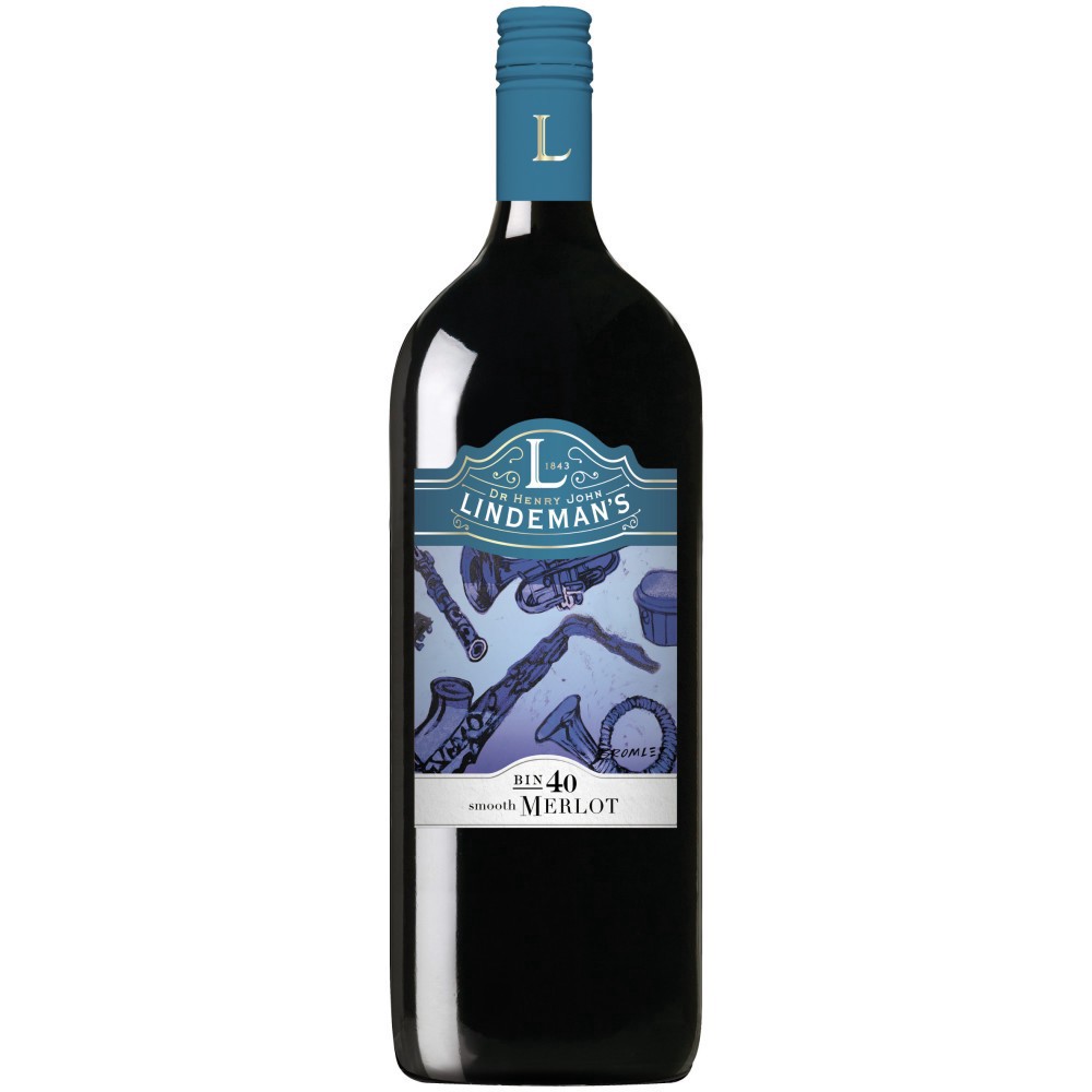 slide 1 of 1, Lindeman's Lindemans Merlot, 50.71 fl oz