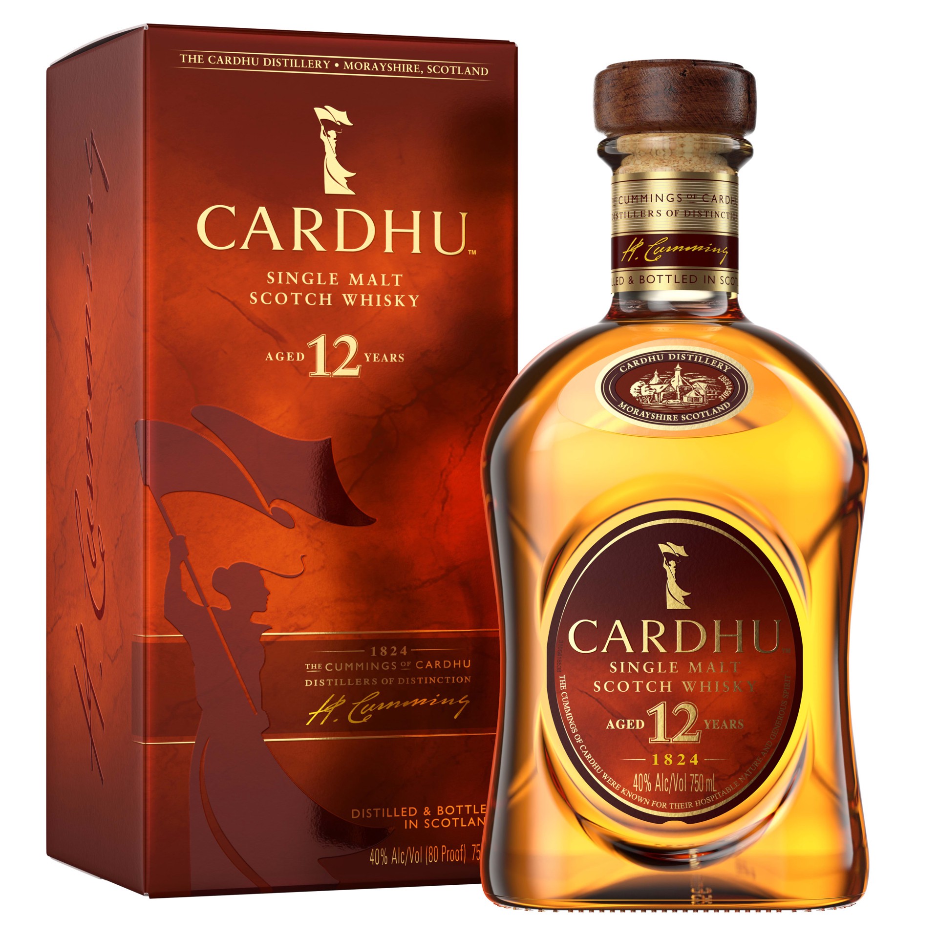 slide 4 of 5, Cardhu 12 Year Old Single Malt Scotch Whisky, 750 mL, 750 ml