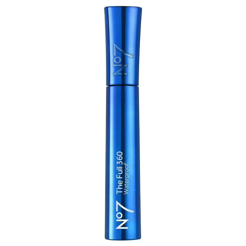 slide 1 of 1, No7 The Full 360 Waterproof Mascara Black - 0.23 fl oz, 0.23 fl oz