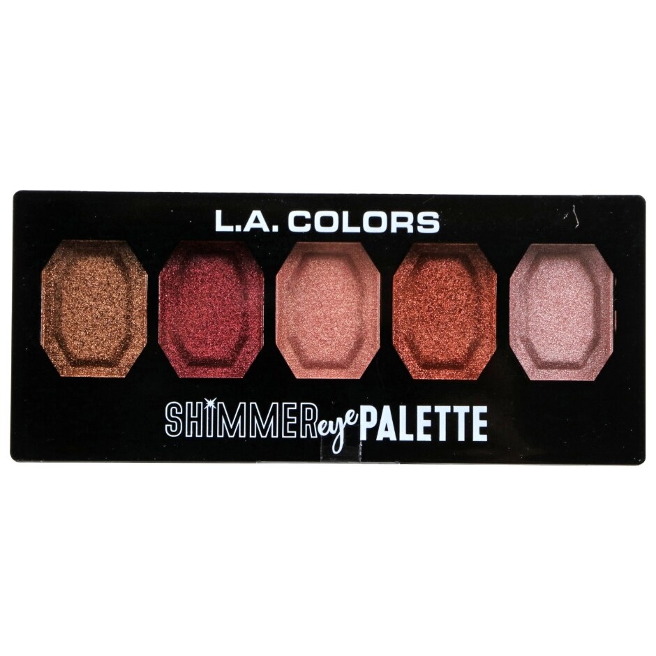 slide 1 of 1, LA Colors L.A. Colors Shimmer Eyeshadow Palette In Beam Me Up, 0.17 oz
