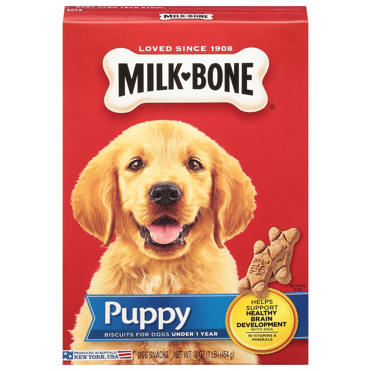 slide 1 of 6, Milk-Bone Puppy Dog Snacks 1 16 oz, 16 oz