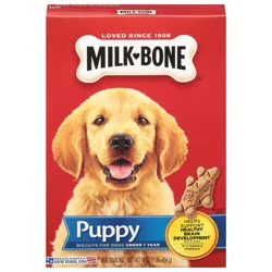 Milk-Bone Puppy Original Biscuits, Dog Treats for Puppies, 16 oz Box