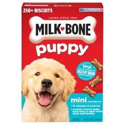 Milk-Bone Puppy Original Biscuits, Dog Treats for Puppies, 16 oz Box
