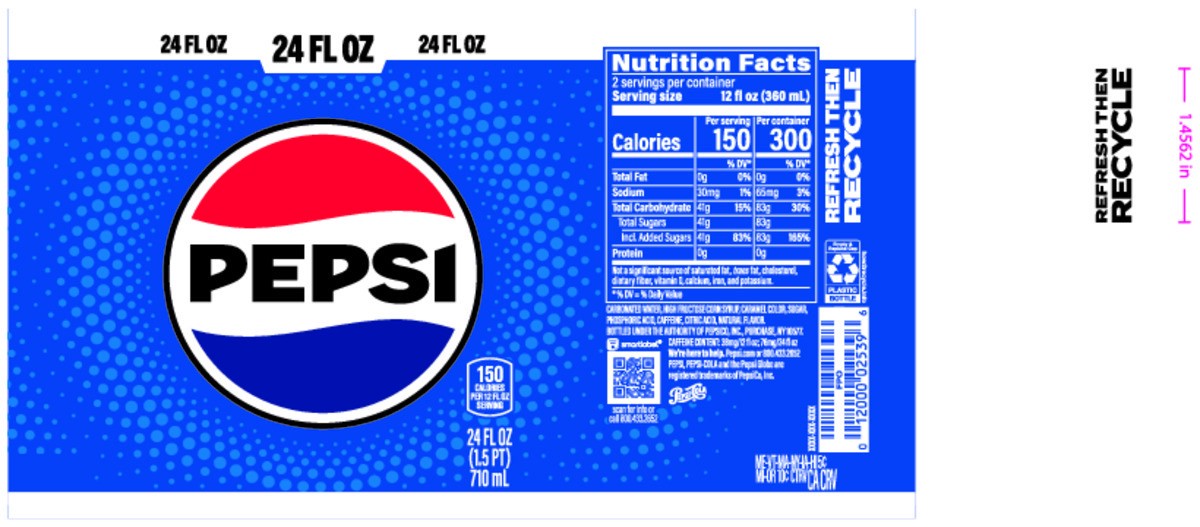 slide 10 of 10, Pepsi Soda Cola - 24 fl oz, 24 fl oz