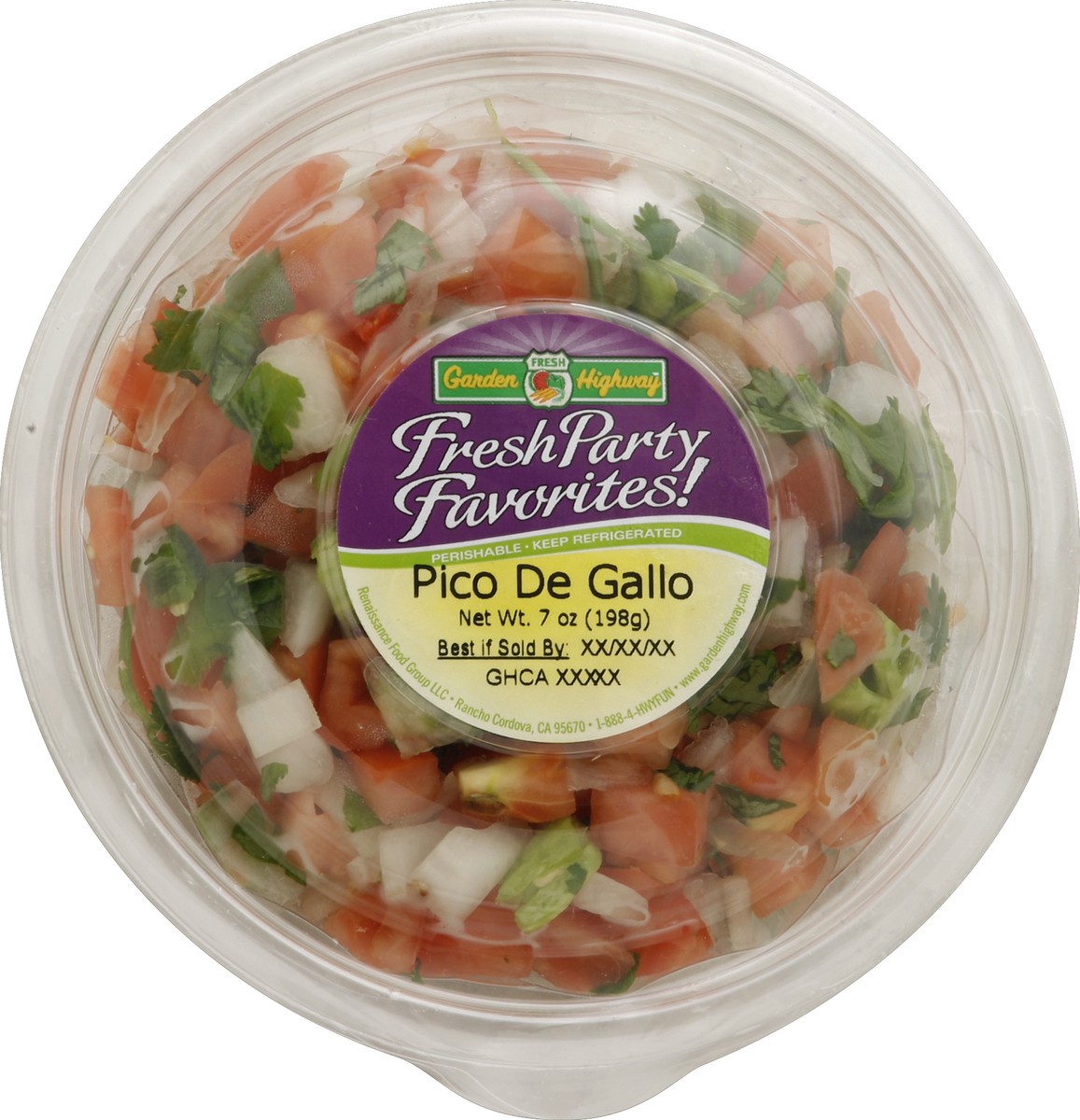 slide 1 of 3, Garden Highway Pico de Gallo 7 oz, 7 oz