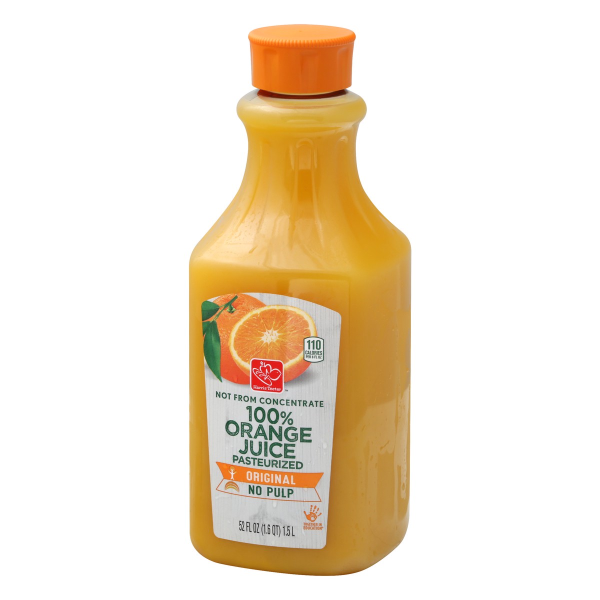 slide 2 of 13, Harris Teeter Orig No Pulp Orange Jc, 1 ct