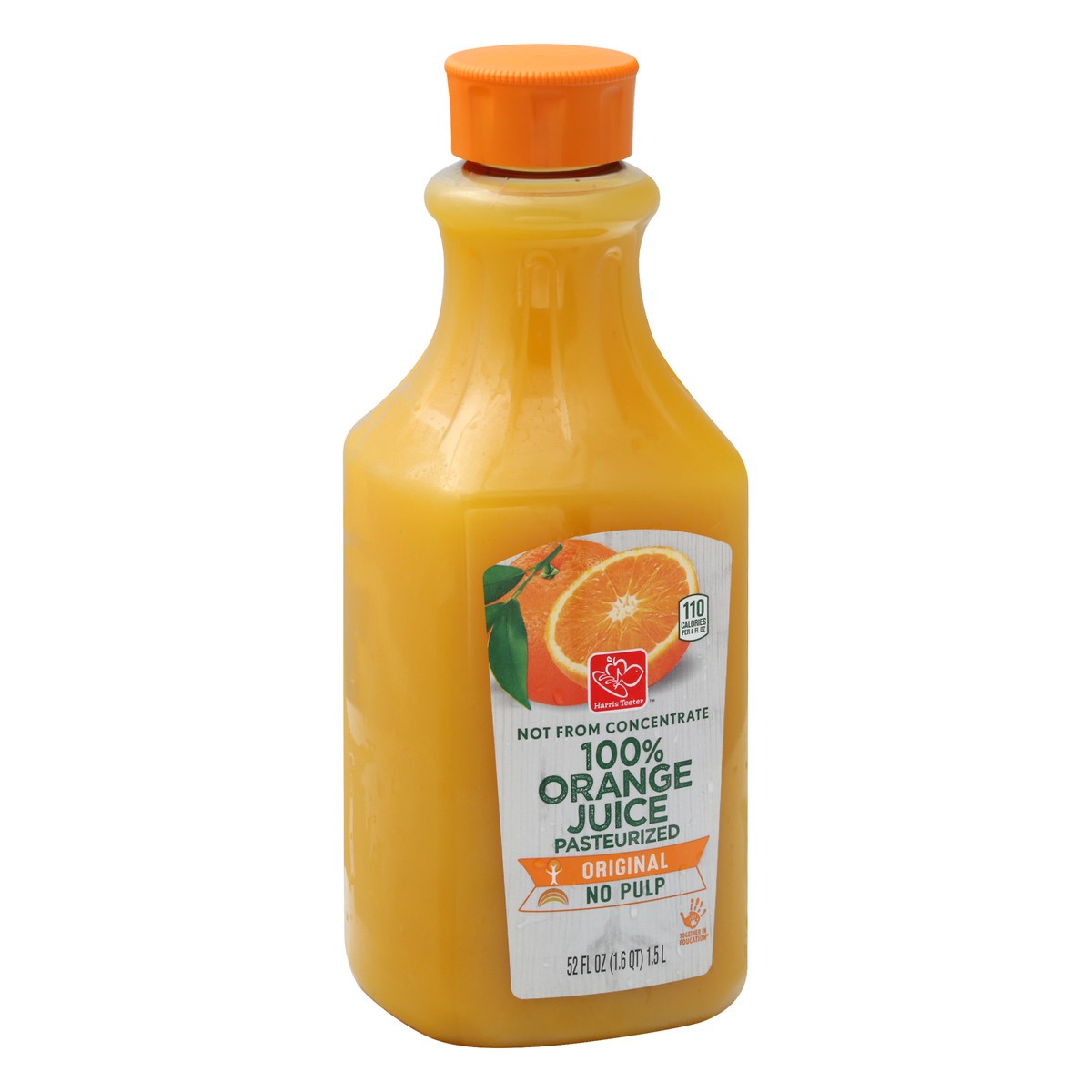 slide 9 of 13, Harris Teeter Orig No Pulp Orange Jc, 1 ct