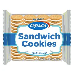 Cremica Vanilla Sandwich Cookies