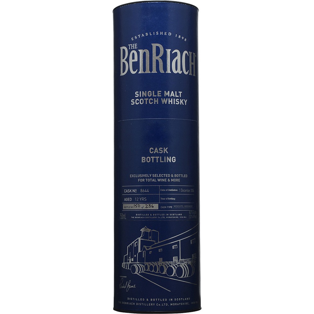 slide 1 of 1, Benriach Moscatel Hogshead Brlsel, 750 ml