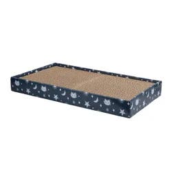 Whisker City® Celestial Double Wide Corrugate Cat Scratcher 18x9.75x2in